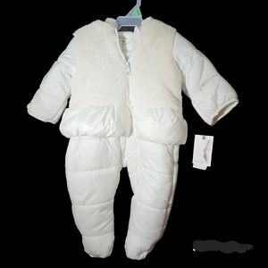 6-9mo. Jessica Simpson winter jumpsuit